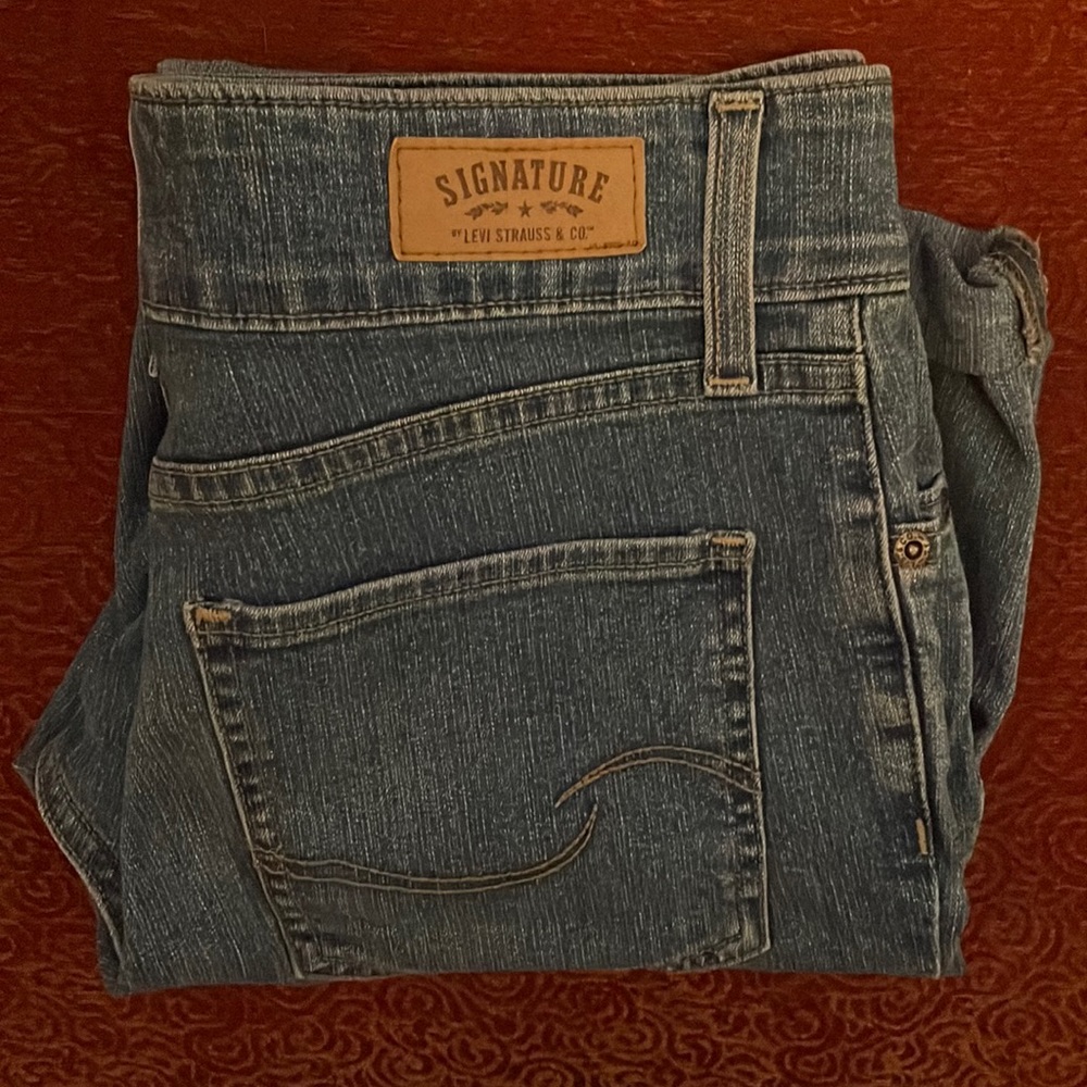 Signature Levi Strauss denim shorts